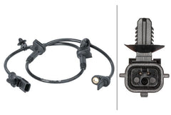 ABS Sensor Raddrehzahl Vorderachse für FORD B-MAX FIESTA VI TOURNEO COURIER