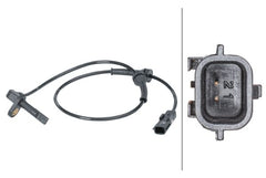 ABS Sensor Raddrehzahl Hinterachse für NISSAN OPEL RENAULT INTERSTAR Kasten