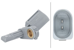ABS Sensor Raddrehzahl Hinterachse für AUDI PORSCHE SEAT SKODA VW CUPRA A3