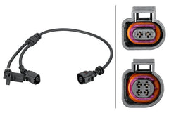 ABS Sensor Raddrehzahl Vorderachse links für FORD SEAT VW GALAXY I MK VAN