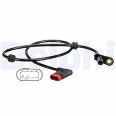 ABS Sensor Raddrehzahl Hinterachse für MERCEDES-BENZ S-KLASSE Coupe