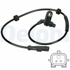ABS Sensor Raddrehzahl Hinterachse rechts für RENAULT CLIO III Grandtour MODUS