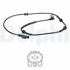 ABS Sensor Raddrehzahl Vorderachse Hinterachse für FIAT LANCIA PANDA VAN YPSILON