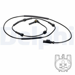 ABS Sensor Raddrehzahl Vorderachse links für ALFA ROMEO 147