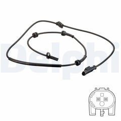 ABS Sensor Raddrehzahl Hinterachse für ALFA ROMEO 156 Sportwagon GT